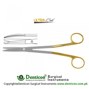 UltraCut™ TC Freeman Face-lift Scissor Toothed Stainless Steel, 23 cm - 9"